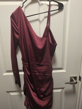 trina turk black dress BY368 a stylish and contemporary Color:Brown-Short Spanx Perfect A-Line 3/4